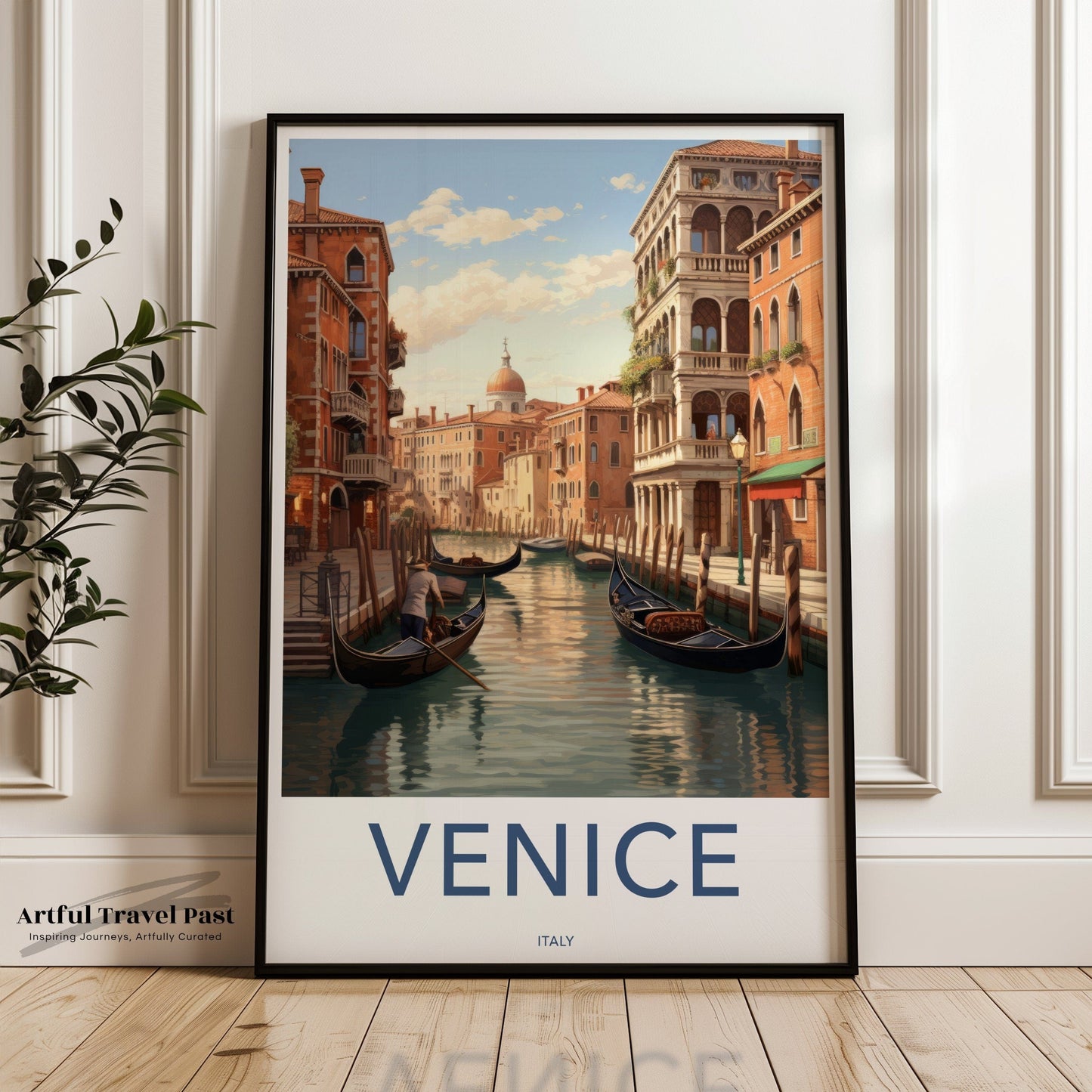 Venice Poster | Italy Wall Art | Europe Decor
