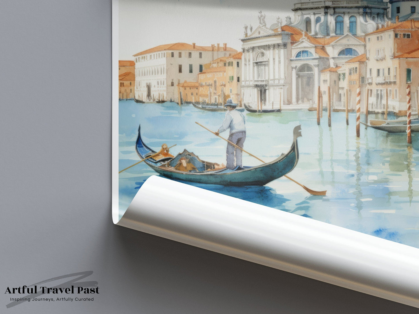 Venice Poster | Italy Wall Art | Europe Decor