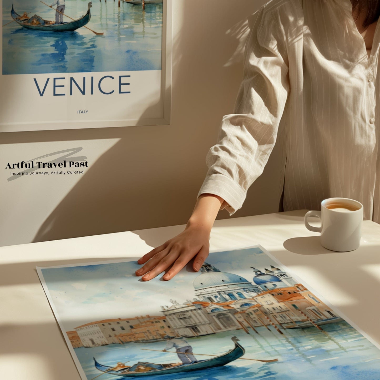 Venice Poster | Italy Wall Art | Europe Decor
