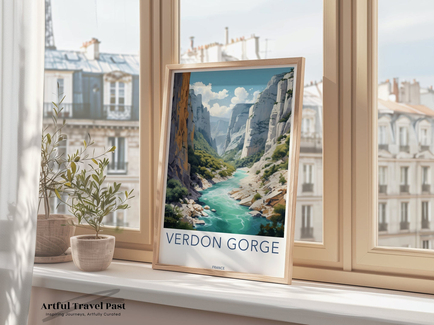 Verdon Gorge Poster - France Wall Art