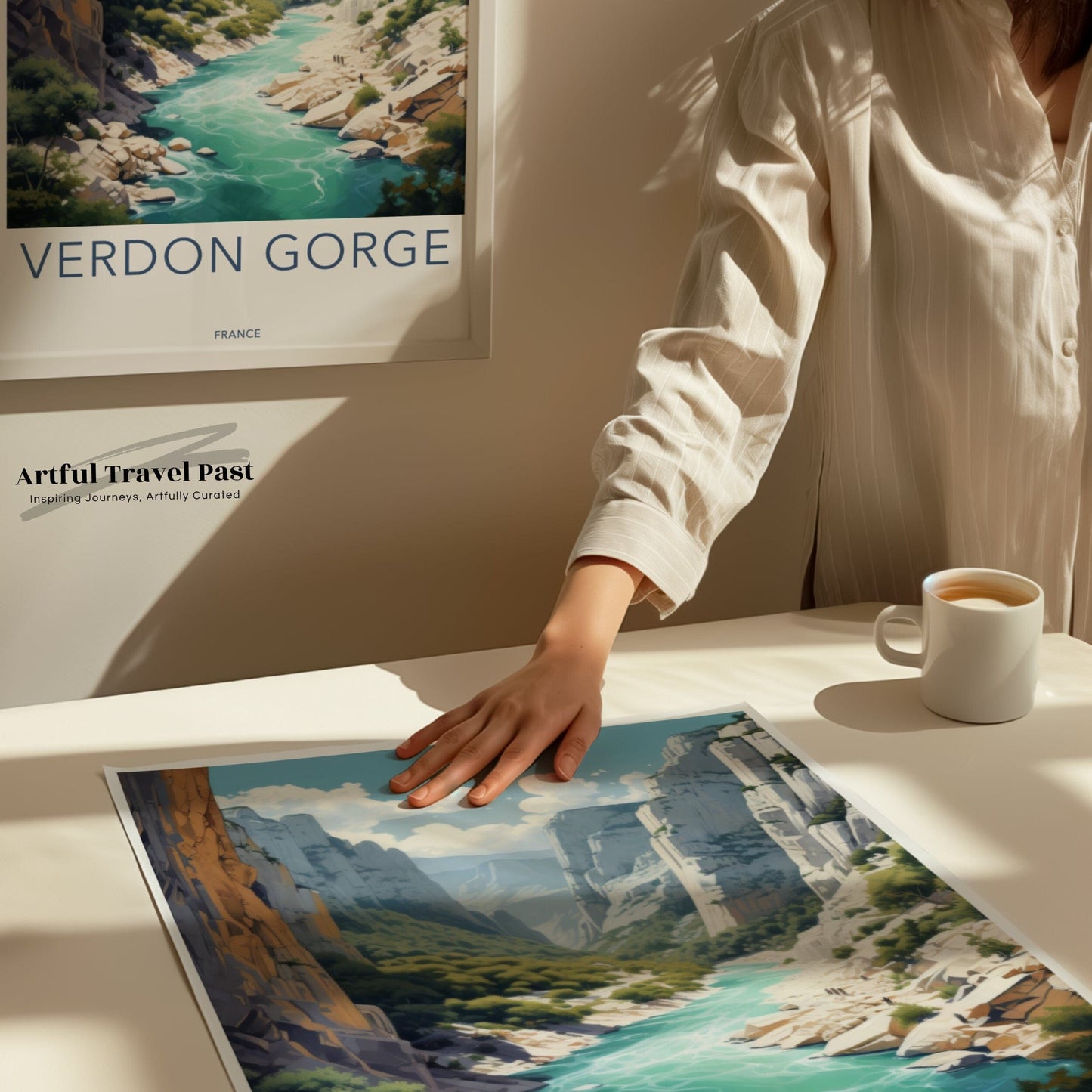 Verdon Gorge Poster - France Wall Art