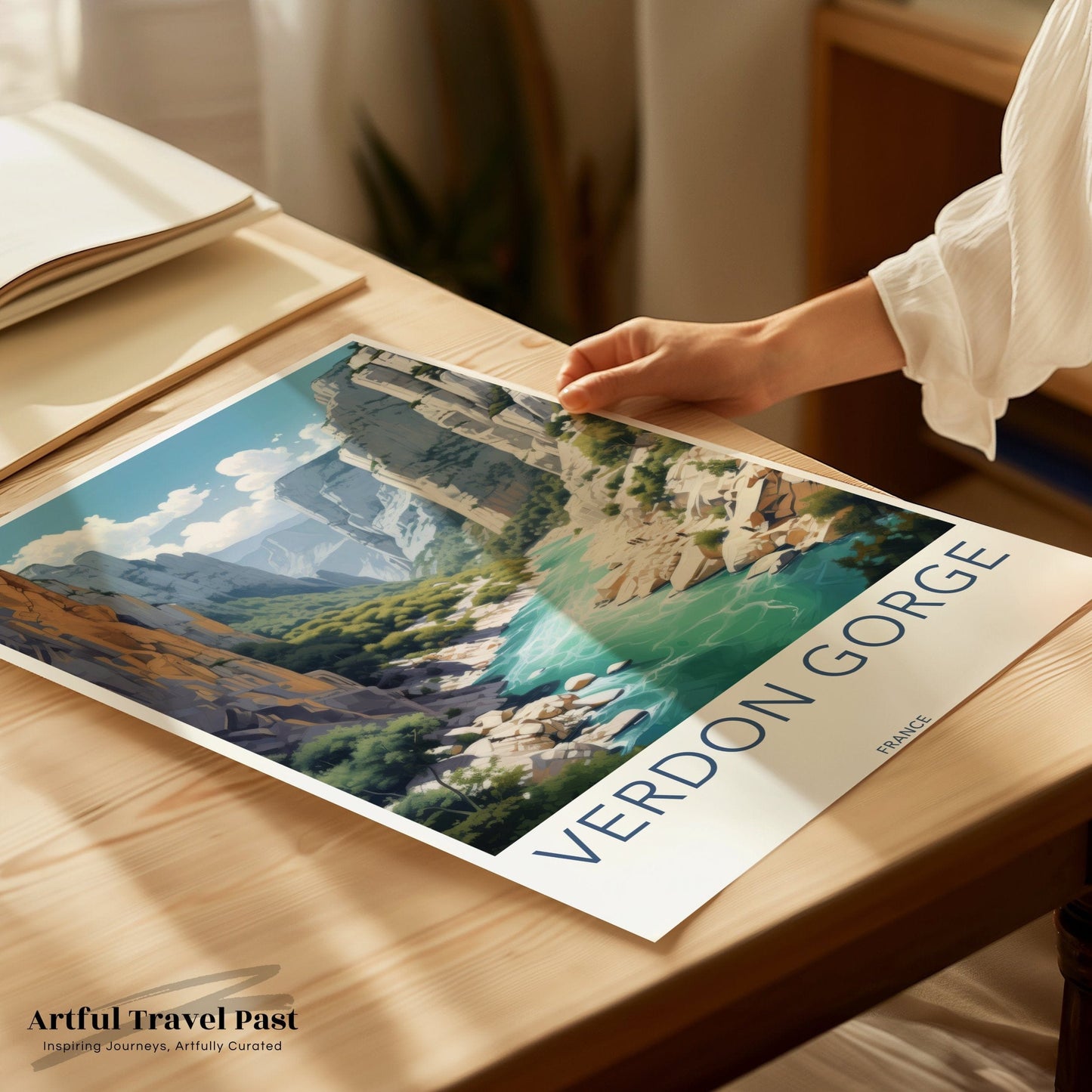 Verdon Gorge Poster - France Wall Art