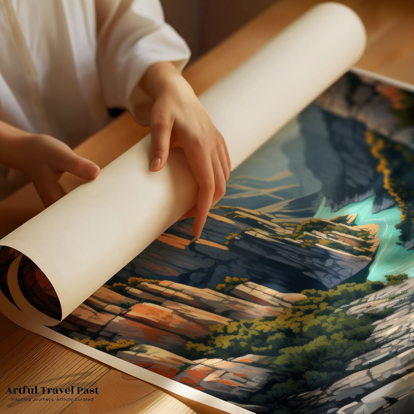Verdon Gorge Poster - France Wall Art