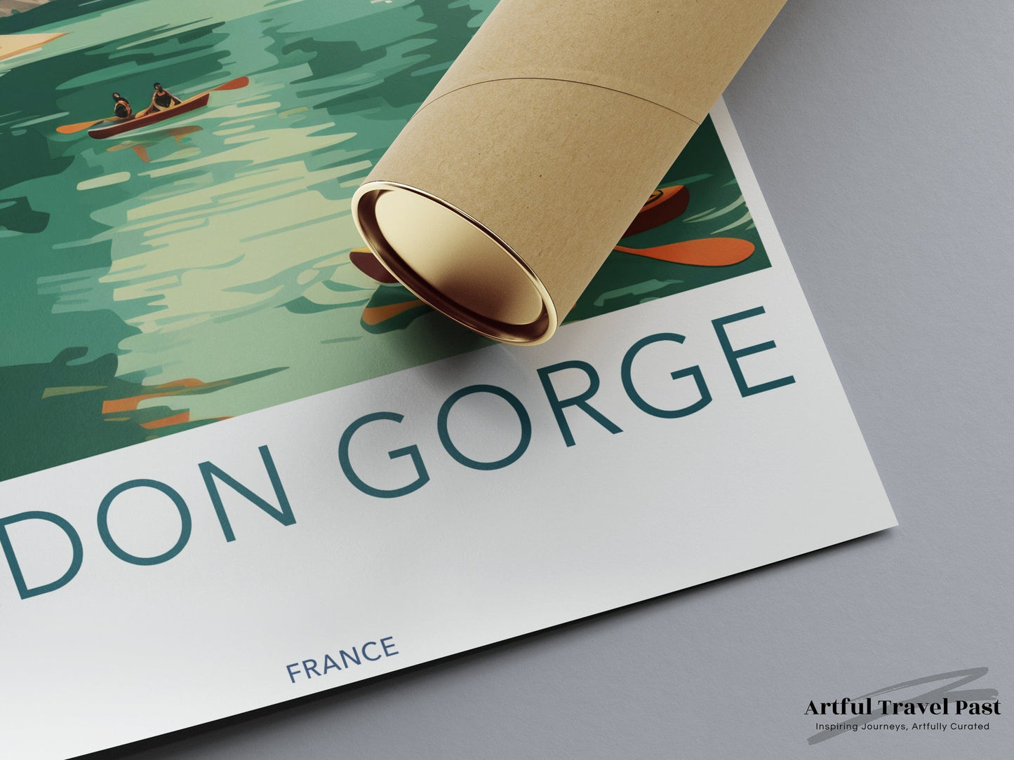 Verdon Gorge Poster | France Wall Art | Europe Decor