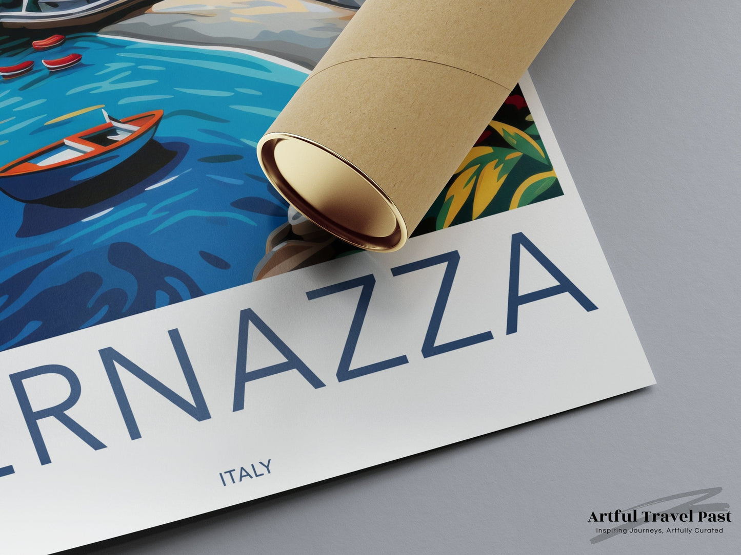Vernazza Poster | Italy Wall Art | Europe Decor