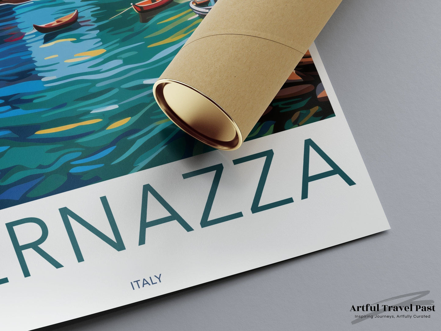 Vernazza Poster | Italy Wall Art | Europe Decor