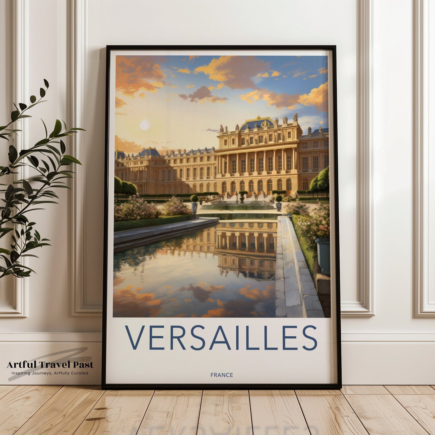 Versailles Poster | France Wall Art | Europe Decor