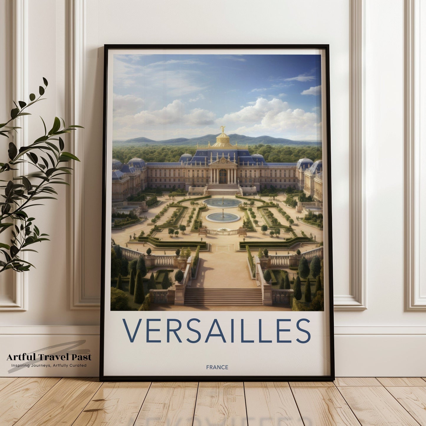 Versailles Poster | France Wall Art | Europe Decor