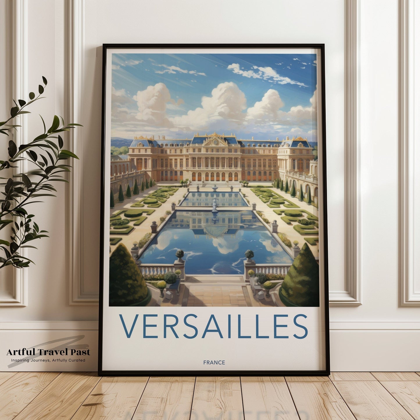 Versailles Poster | Royal Palace | France Wall Art