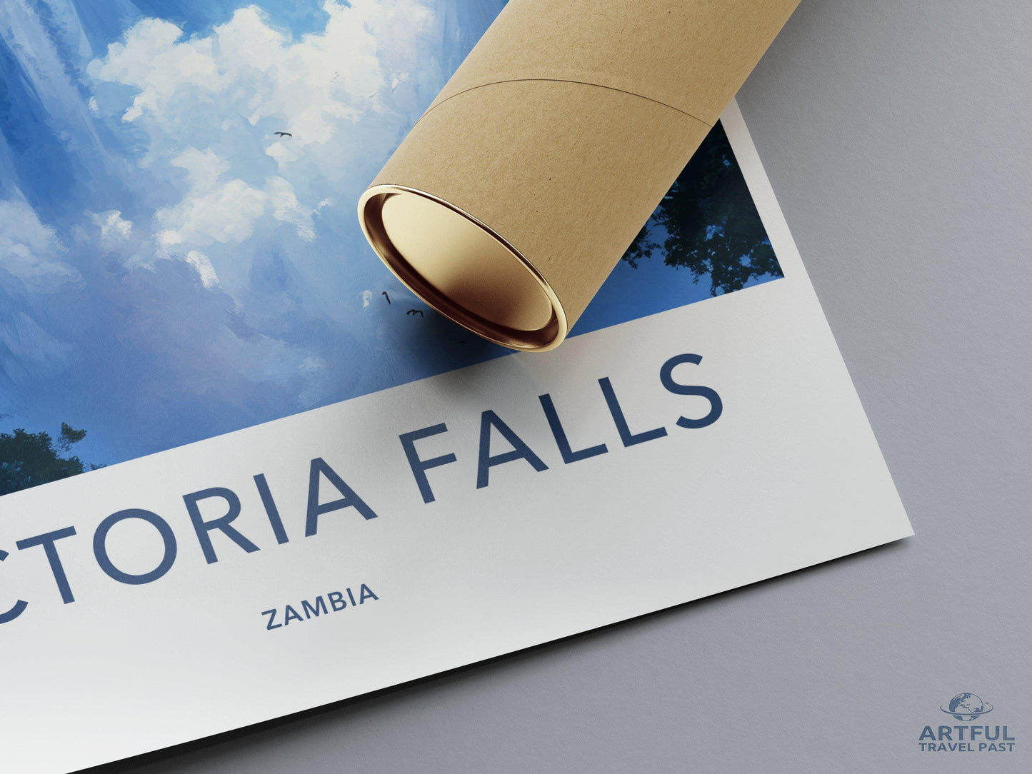 Victoria Falls Poster - Zambia Wall Art