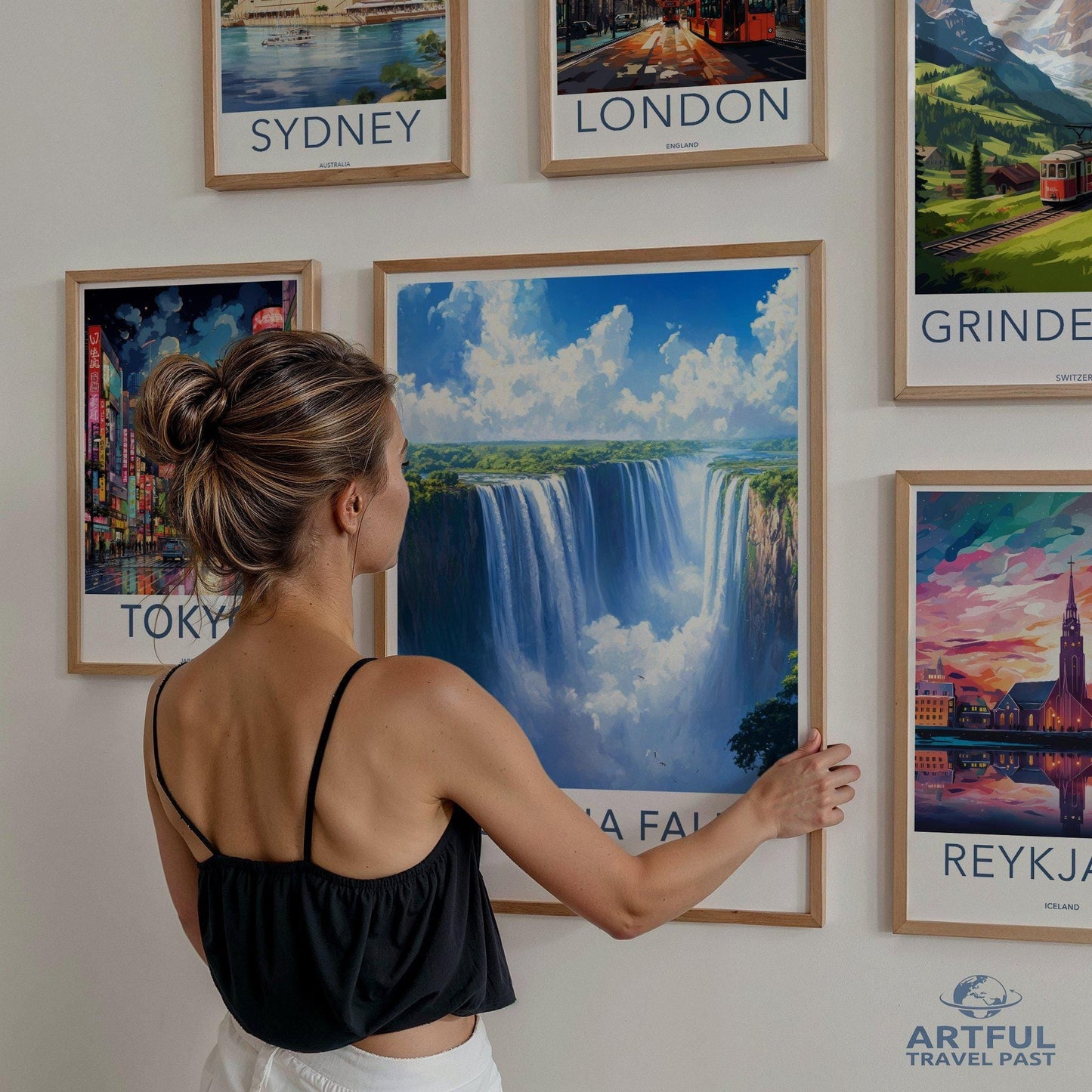 Victoria Falls Poster - Zambia Wall Art