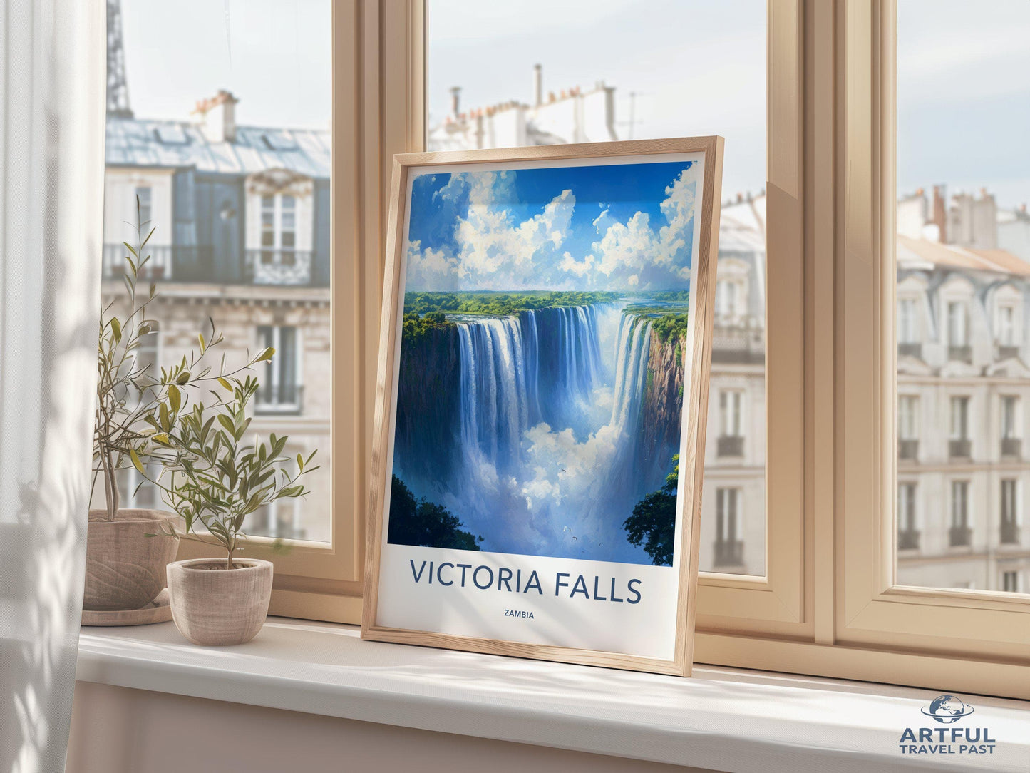 Victoria Falls Poster - Zambia Wall Art