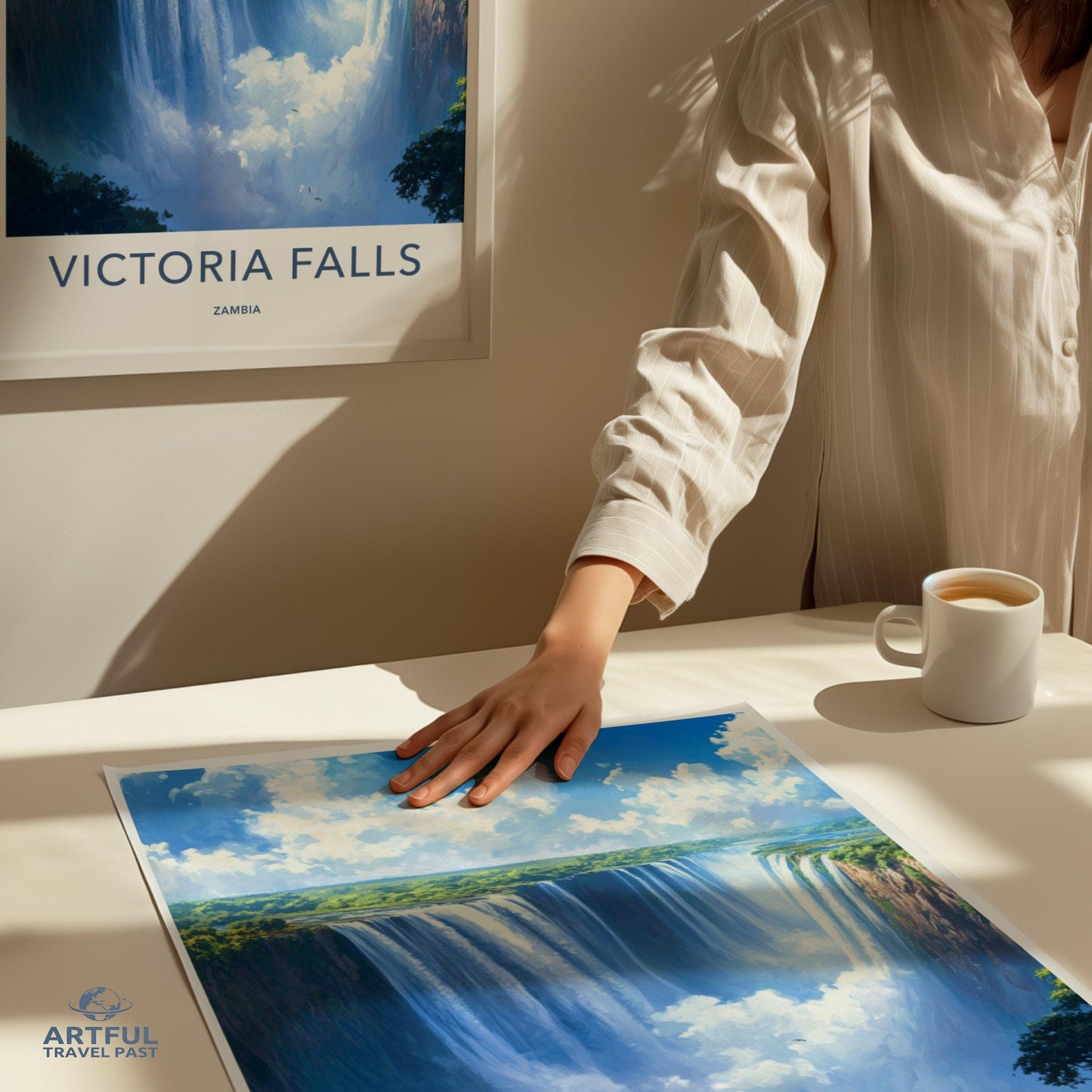 Victoria Falls Poster - Zambia Wall Art