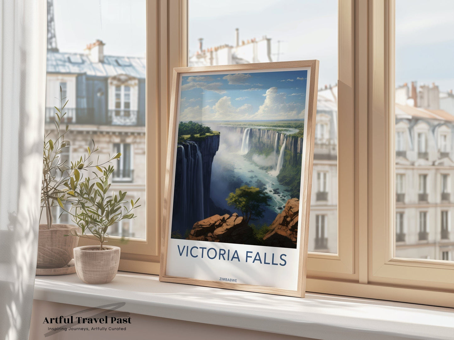 Victoria Falls Poster - Zimbabwe Wall Art