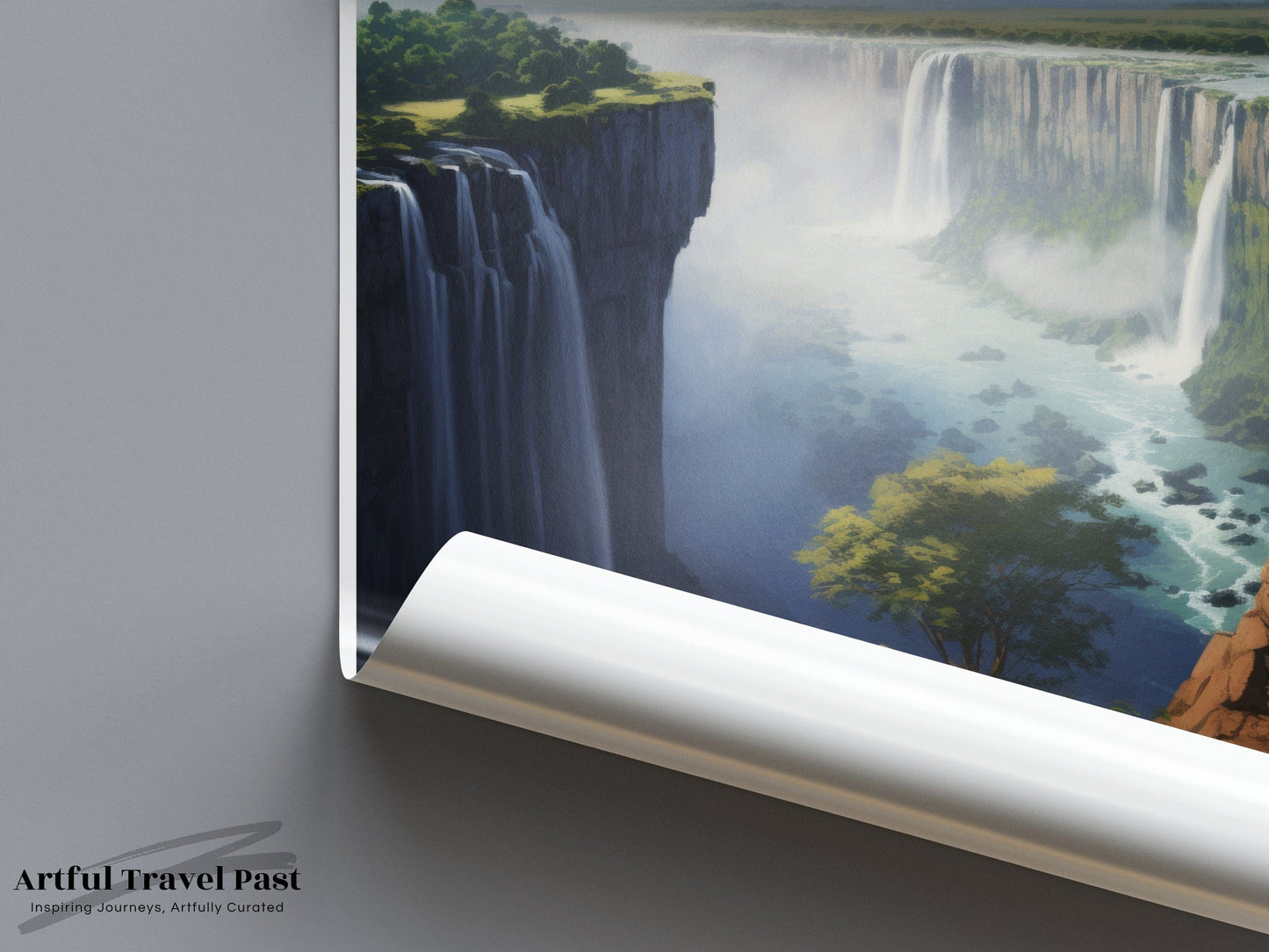 Victoria Falls Poster - Zimbabwe Wall Art