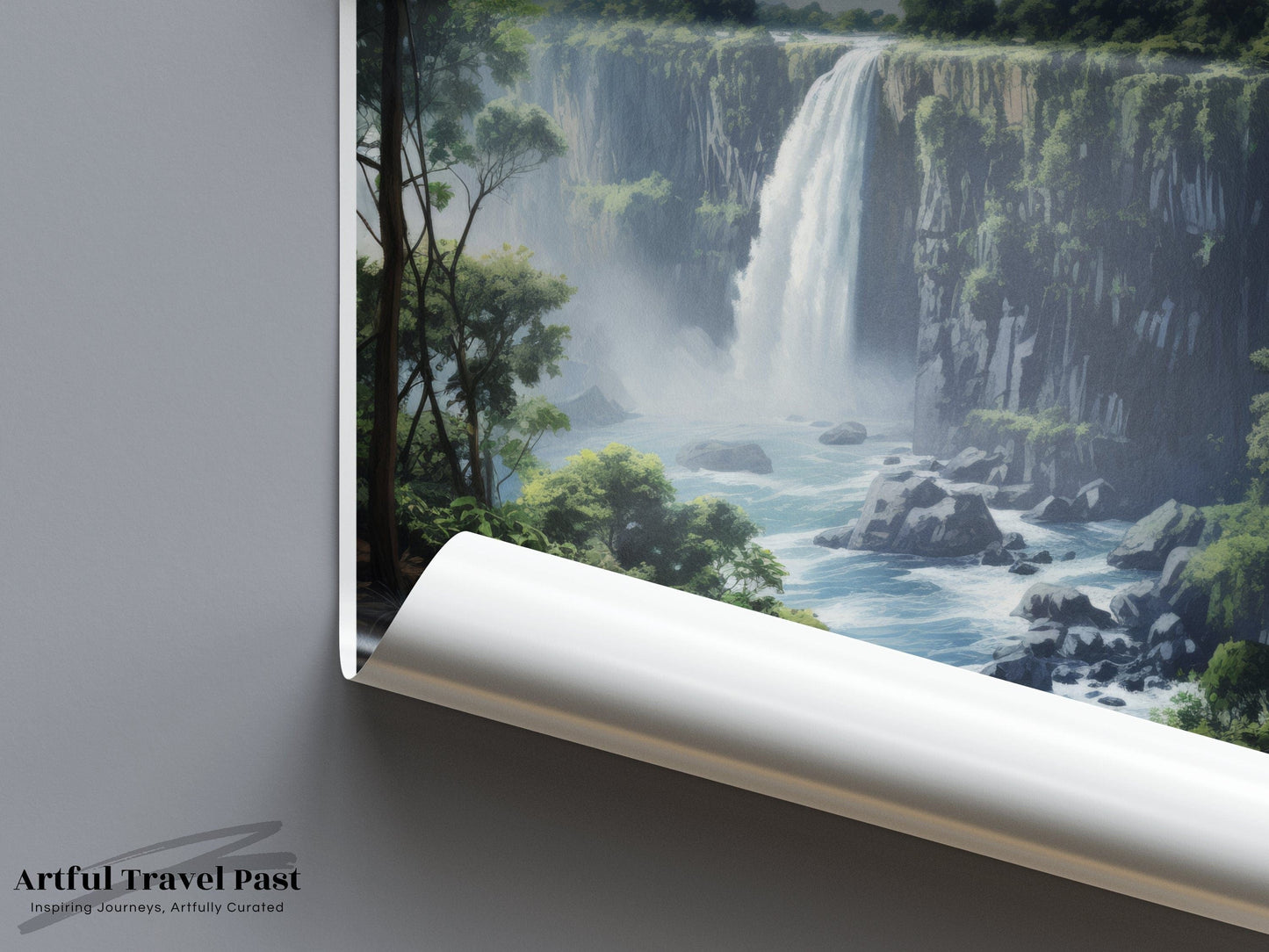 Victoria Falls Poster - Zimbabwe Wall Art