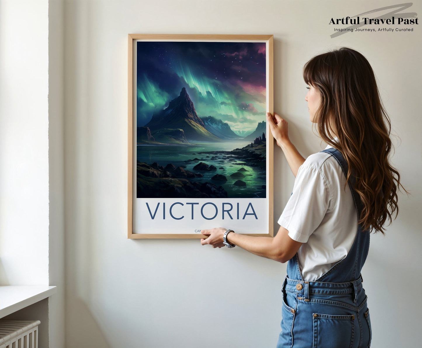 Victoria Poster | British Columbia Wall Art | Canada Decor