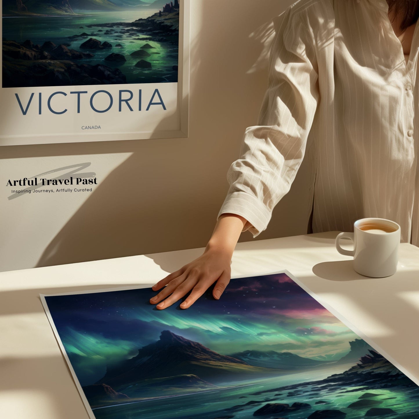 Victoria Poster | British Columbia Wall Art | Canada Decor