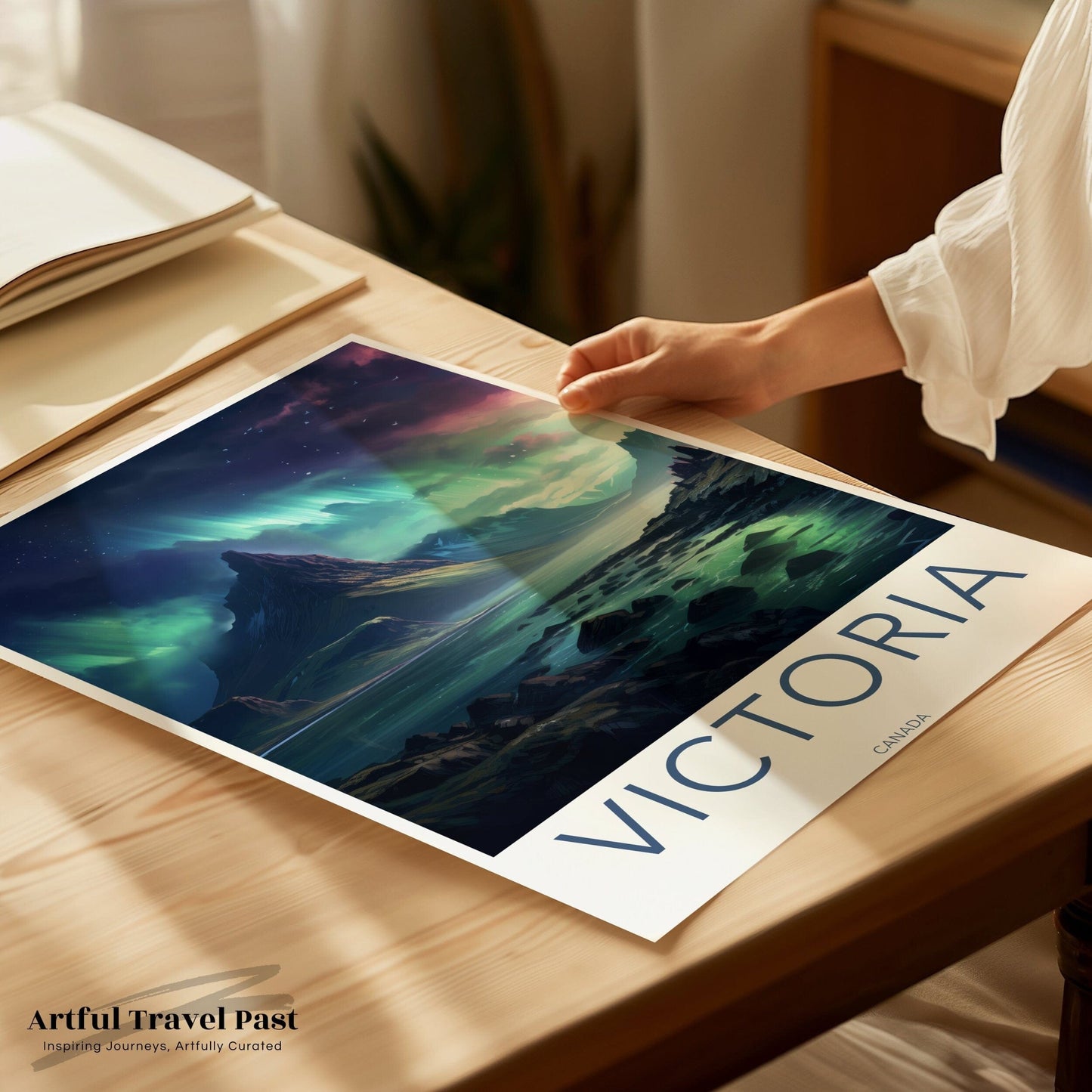 Victoria Poster | British Columbia Wall Art | Canada Decor