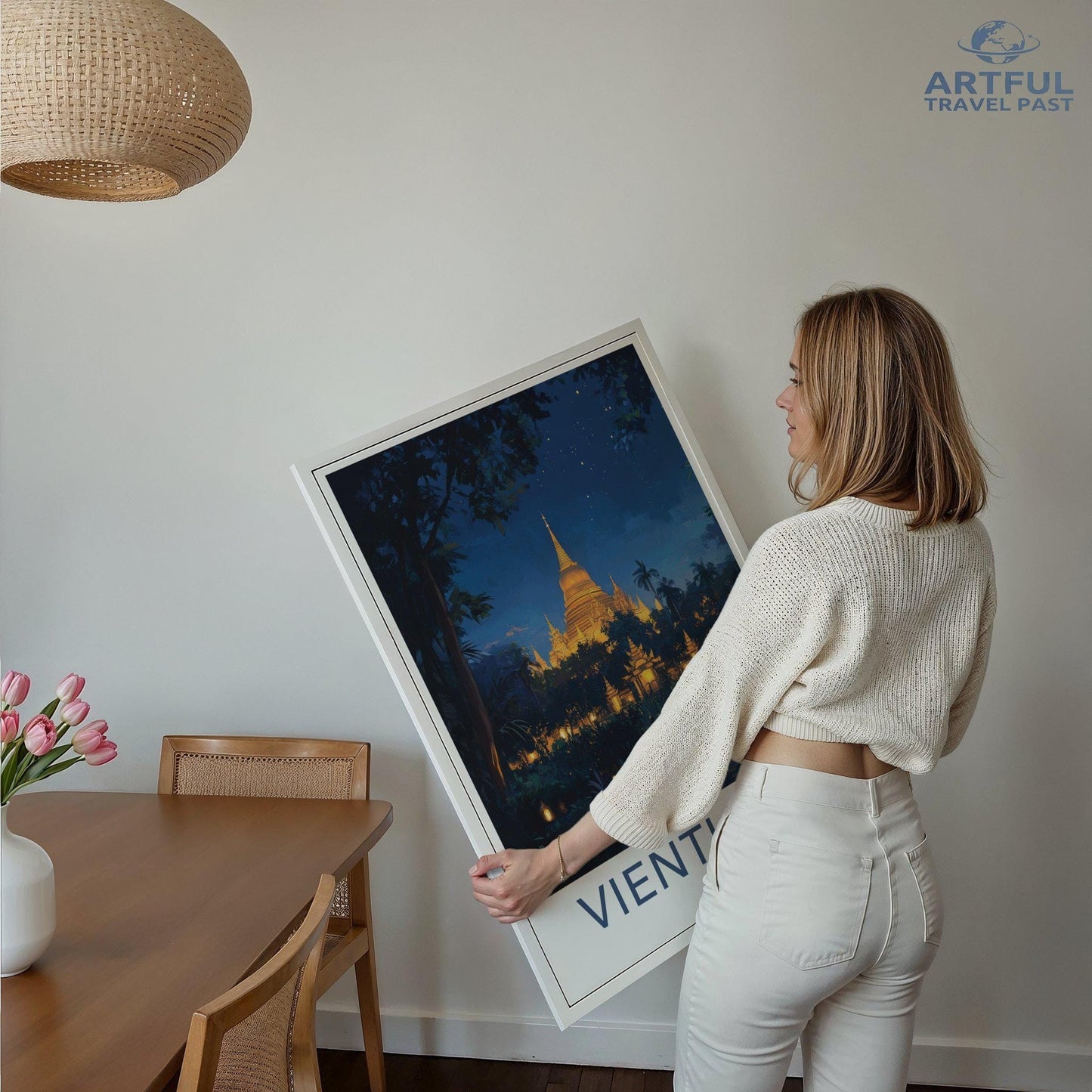 Vientiane Poster - Laos Wall Art