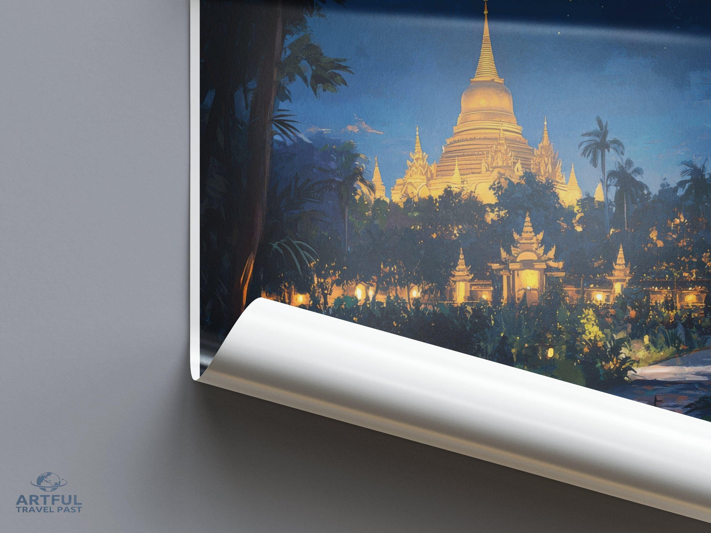 Vientiane Poster - Laos Wall Art