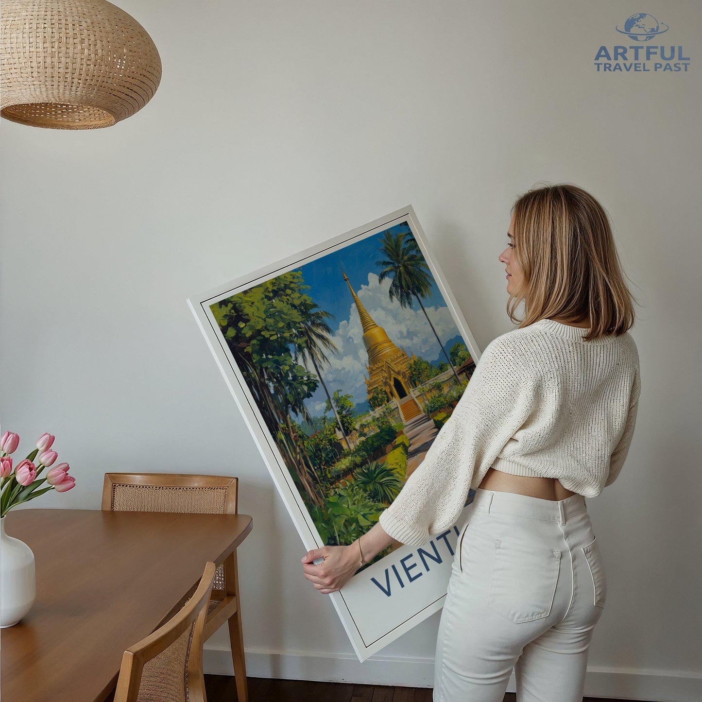 Vientiane Poster - Laos Wall Art
