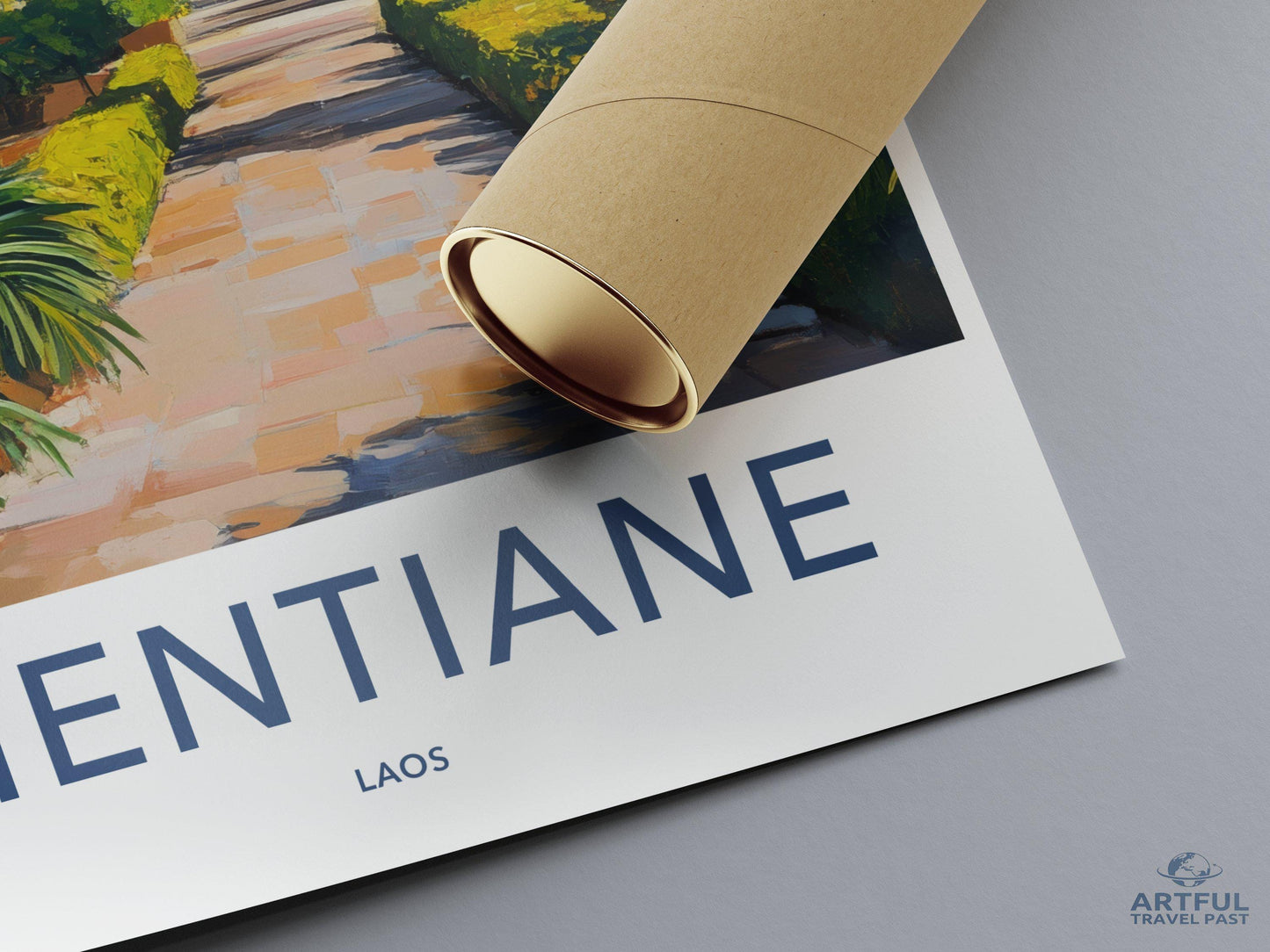 Vientiane Poster - Laos Wall Art