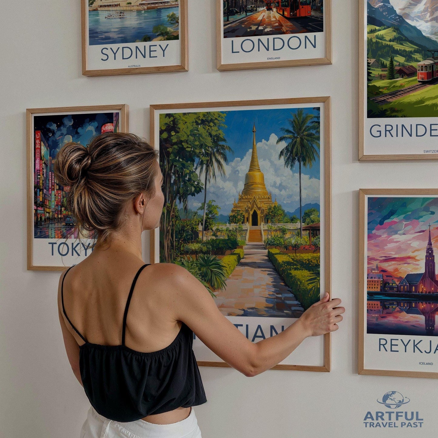 Vientiane Poster - Laos Wall Art
