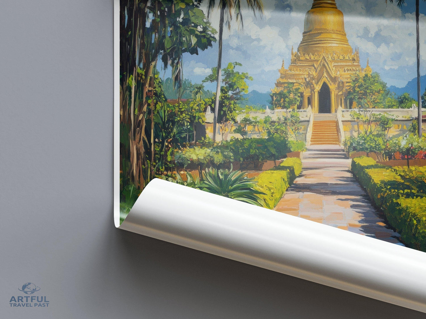 Vientiane Poster - Laos Wall Art