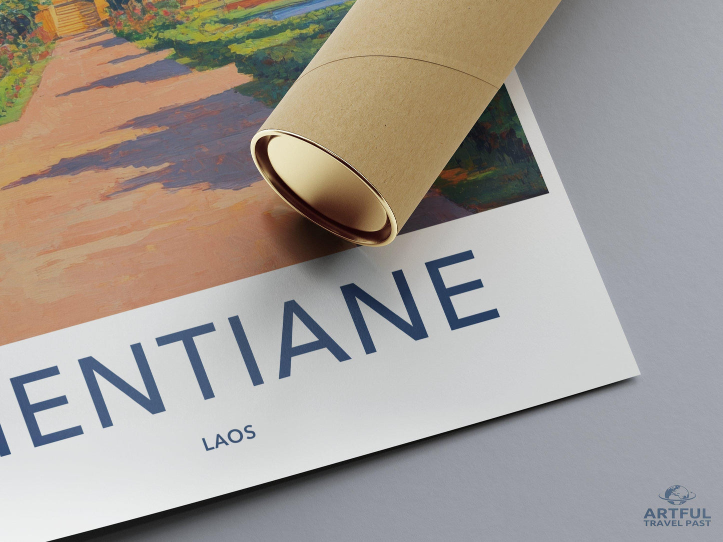 Vientiane Poster - Laos Wall Art
