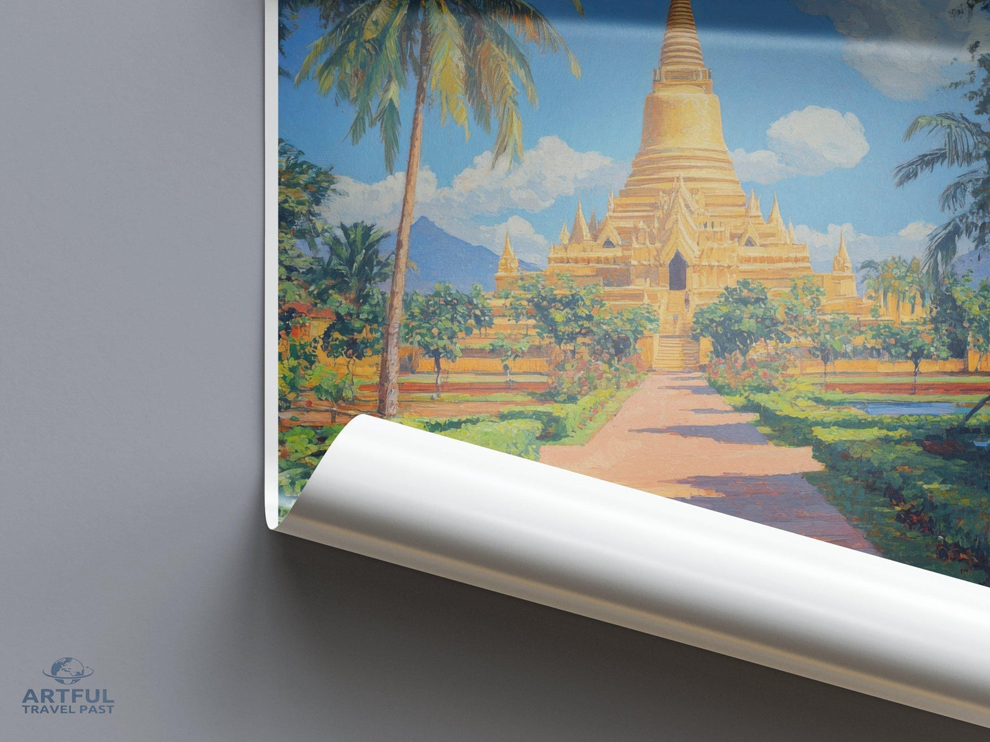 Vientiane Poster - Laos Wall Art
