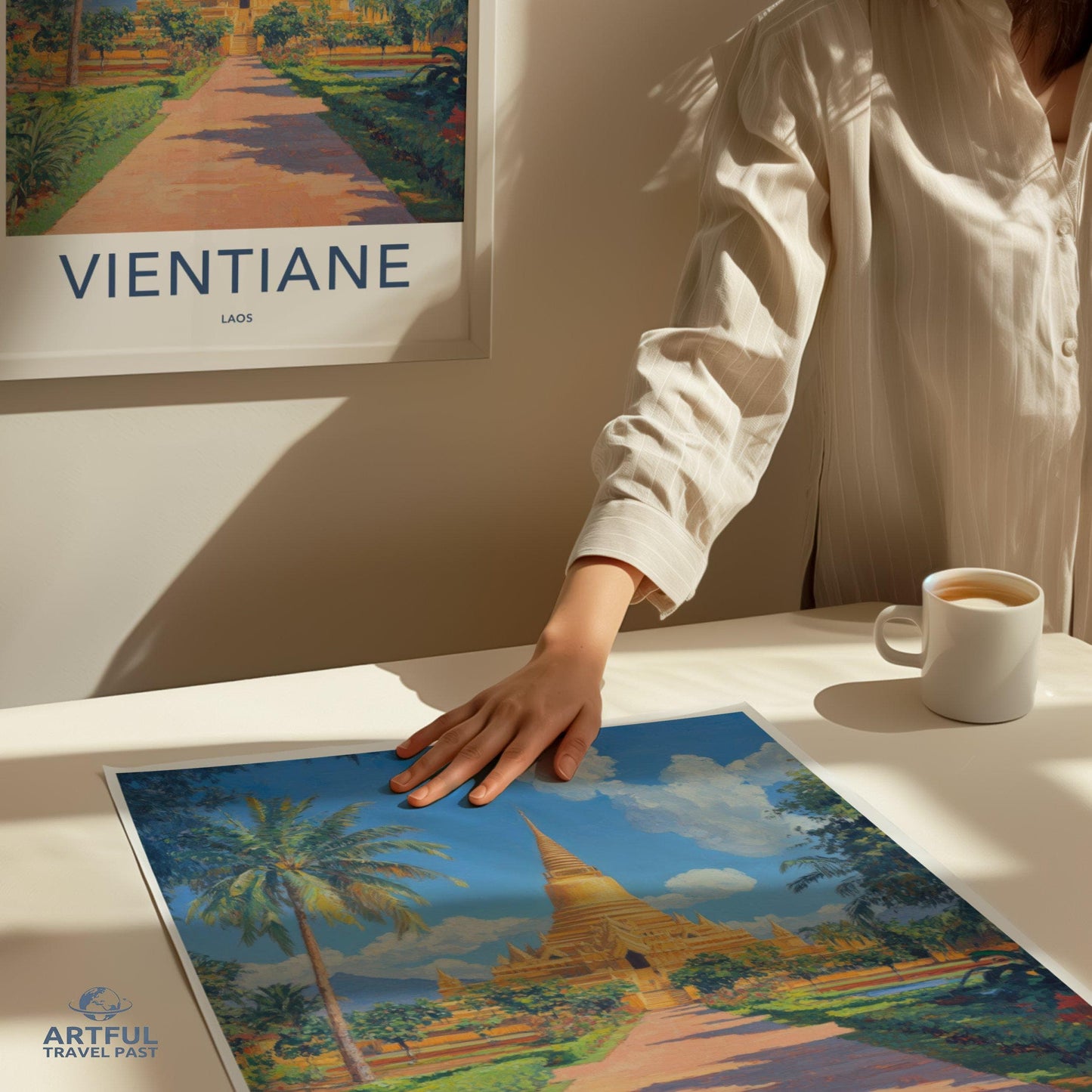 Vientiane Poster - Laos Wall Art