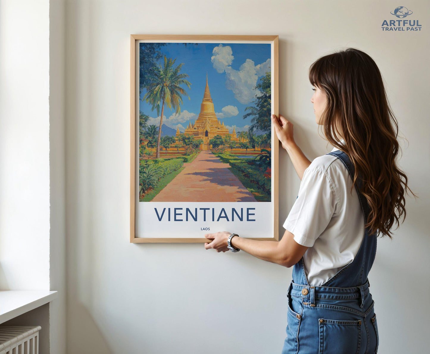 Vientiane Poster - Laos Wall Art