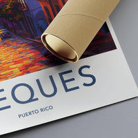 Vieques Poster - Puerto Rico Wall Art