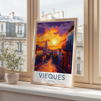 Vieques Poster - Puerto Rico Wall Art