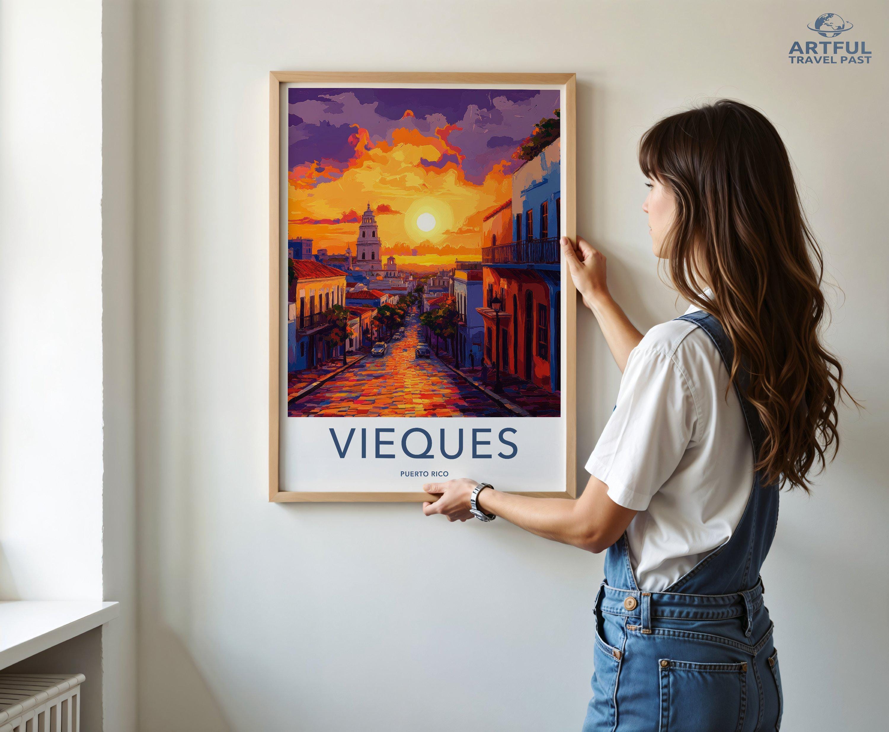 Vieques Poster - Puerto Rico Wall Art