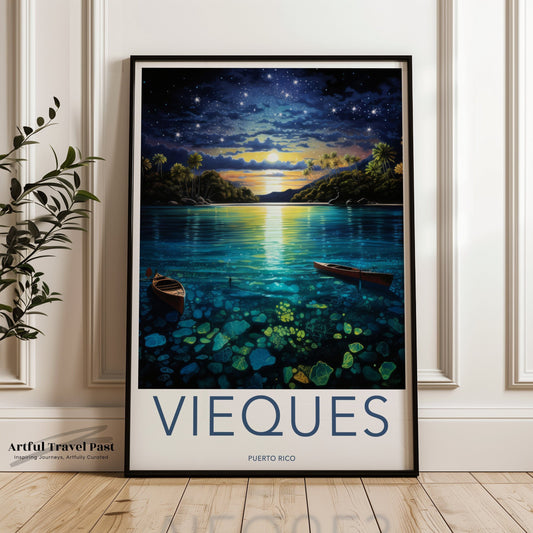 Vieques Poster - Puerto Rico Wall Art