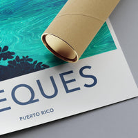 Vieques Poster - Puerto Rico Wall Art