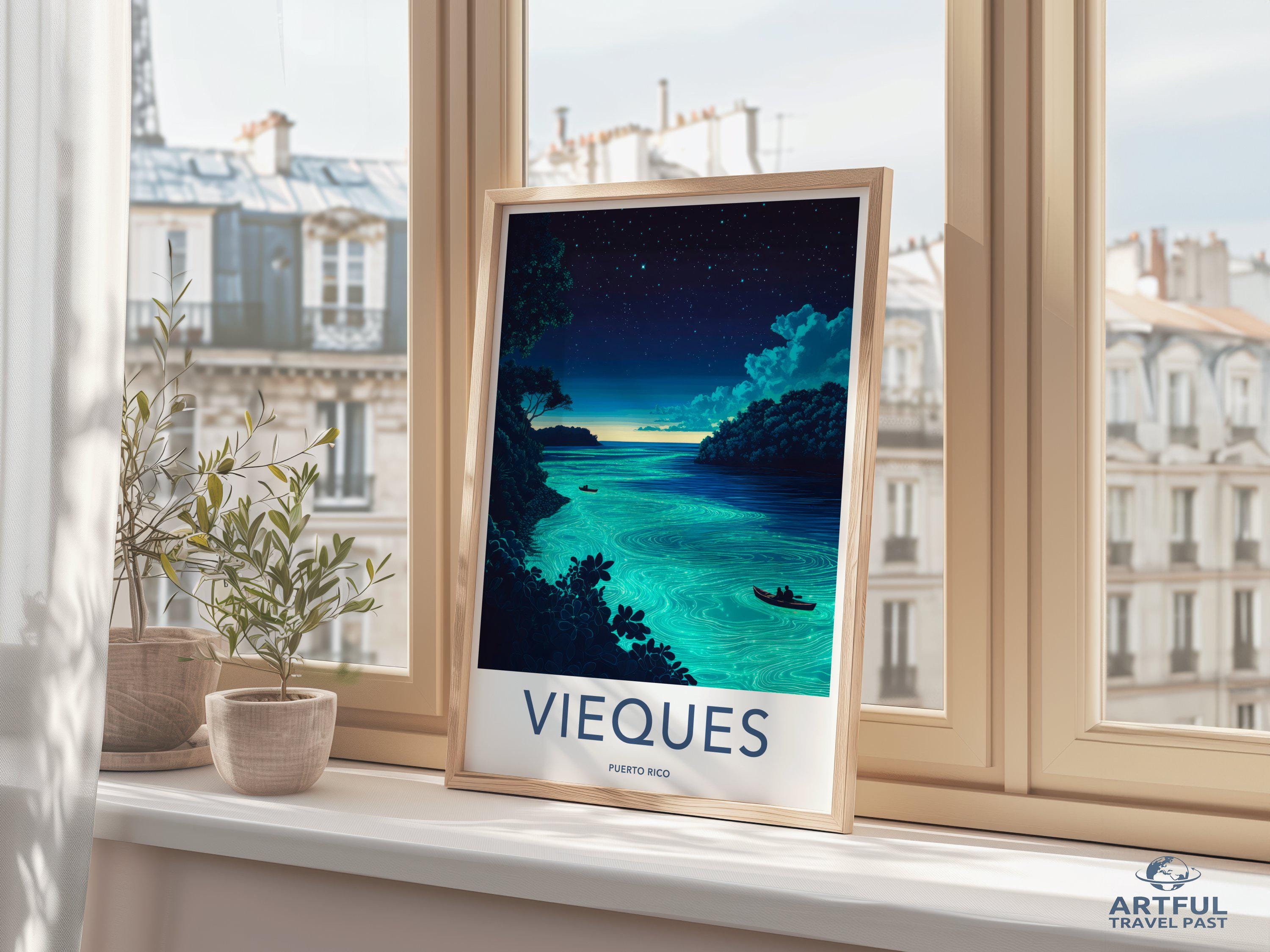 Vieques Poster - Puerto Rico Wall Art