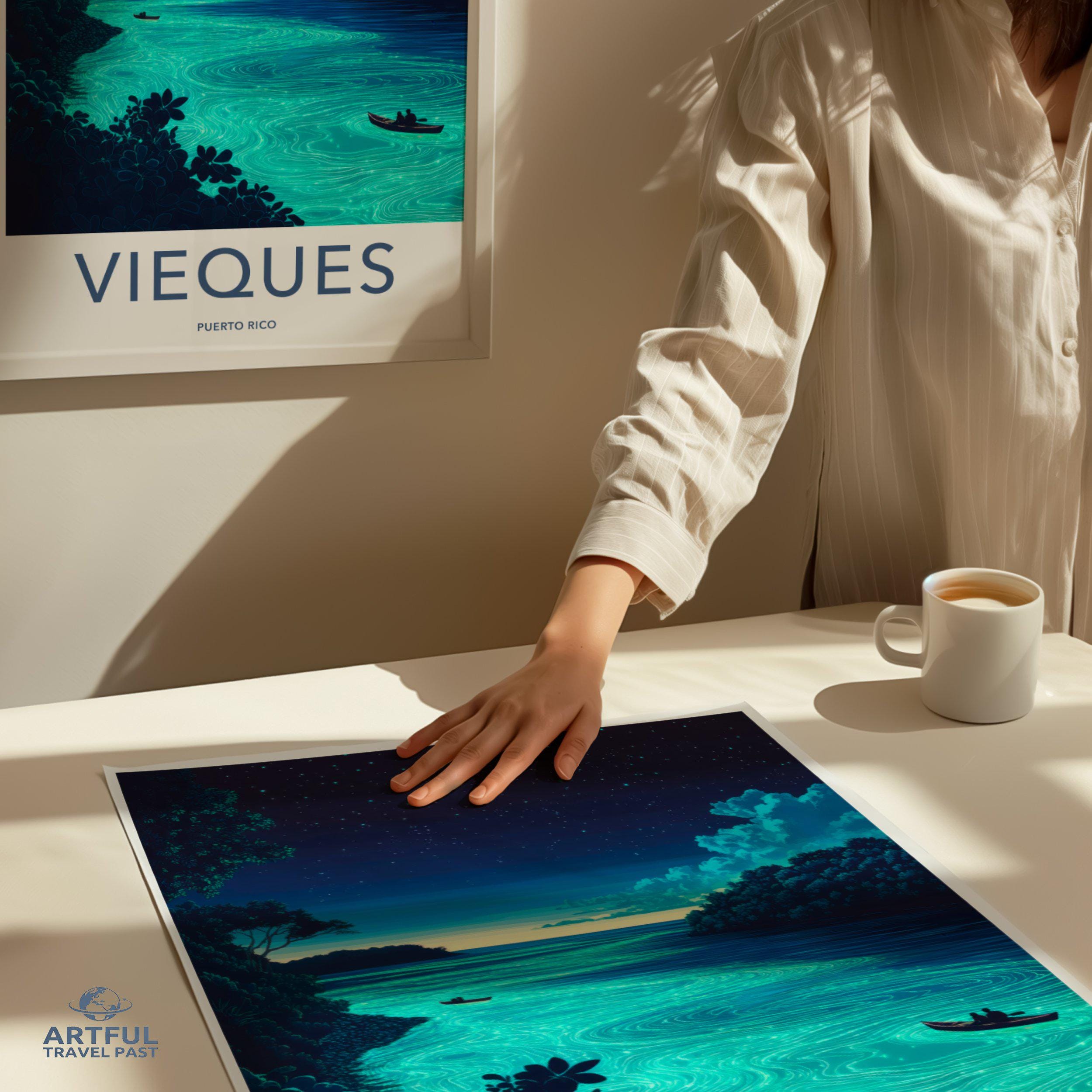 Vieques Poster - Puerto Rico Wall Art