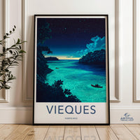 Vieques Poster - Puerto Rico Wall Art
