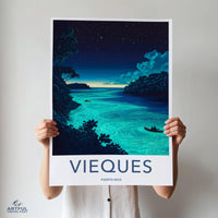 Vieques Poster - Puerto Rico Wall Art