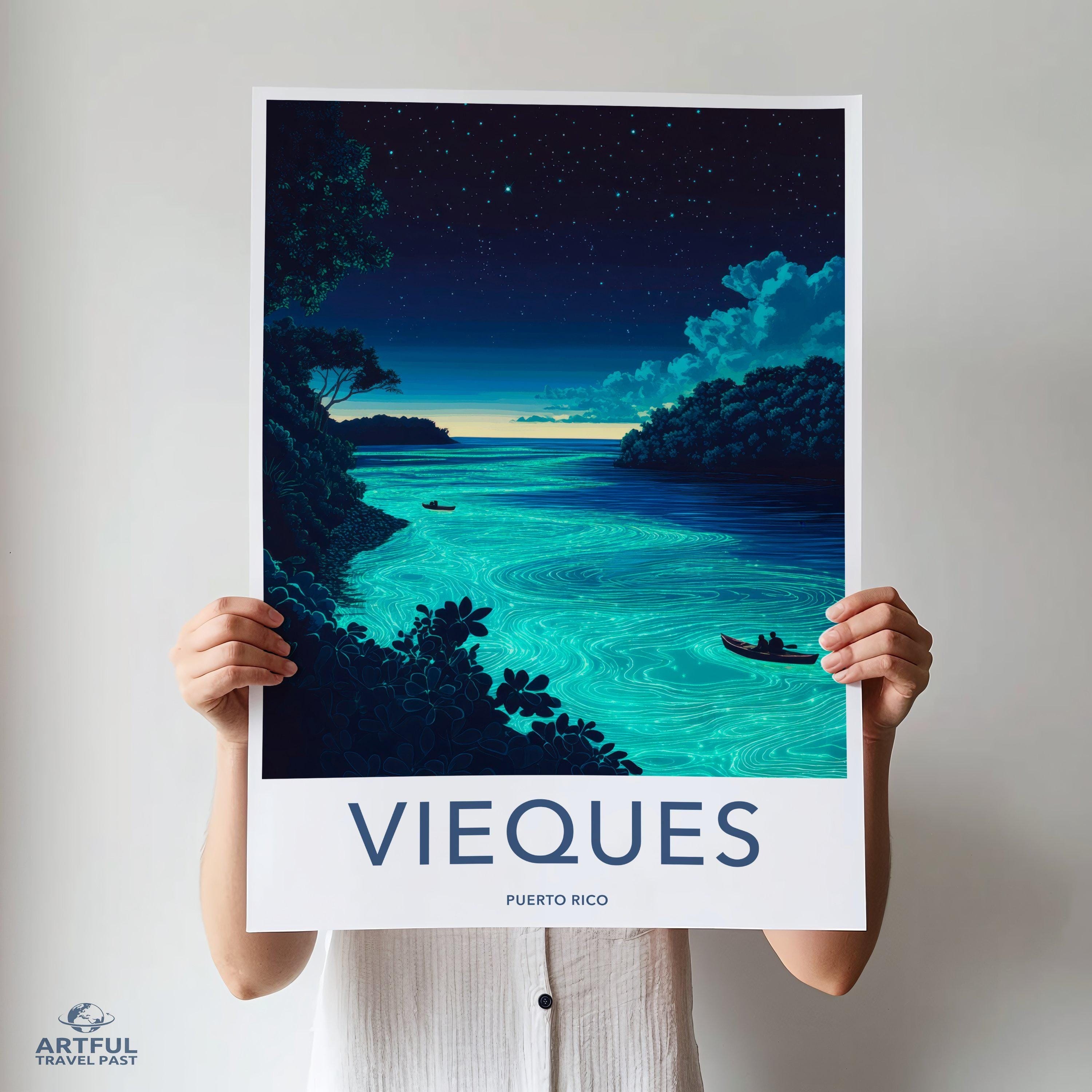Vieques Poster - Puerto Rico Wall Art