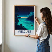 Vieques Poster - Puerto Rico Wall Art