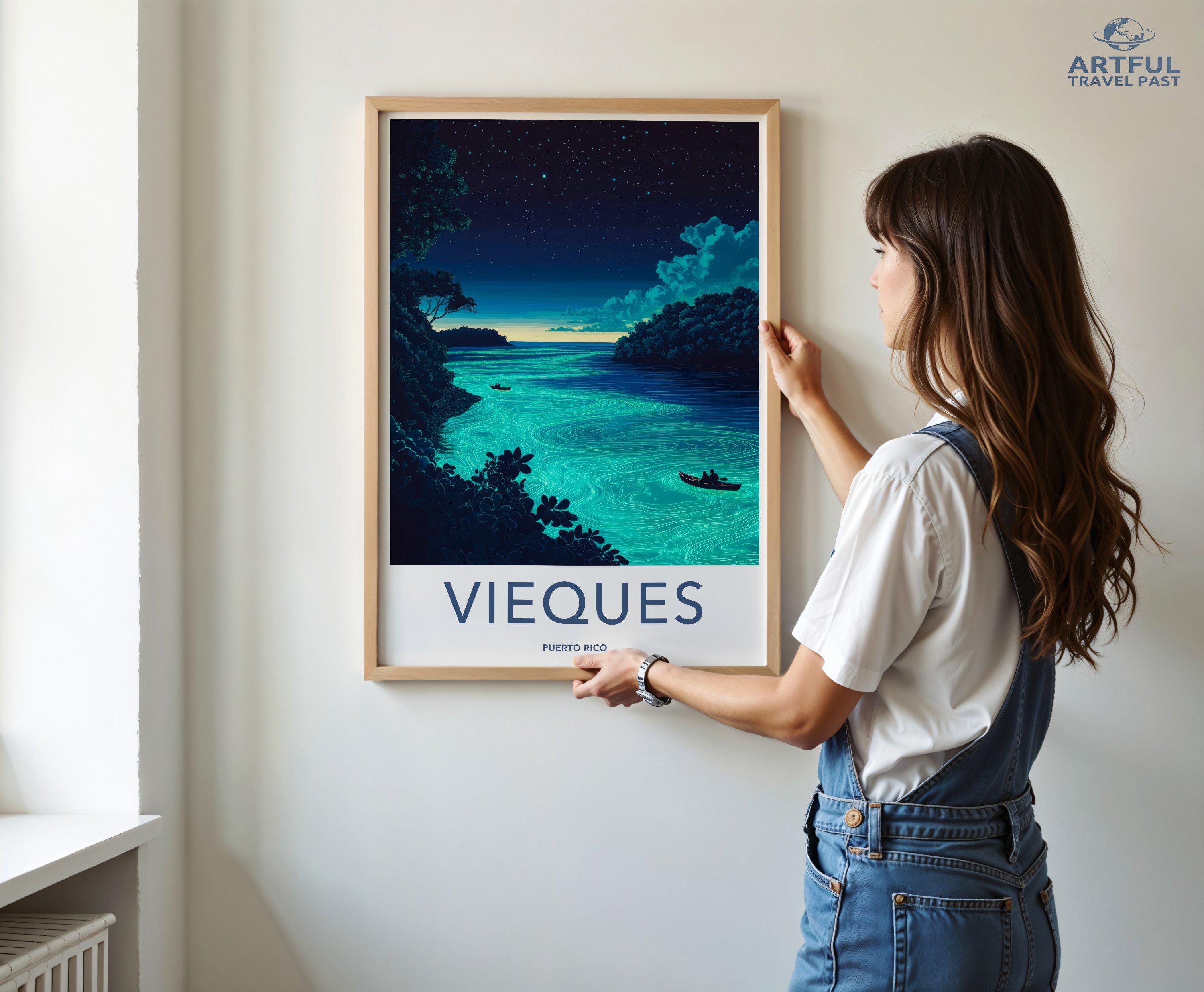 Vieques Poster - Puerto Rico Wall Art