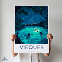 Vieques Poster - Puerto Rico Wall Art