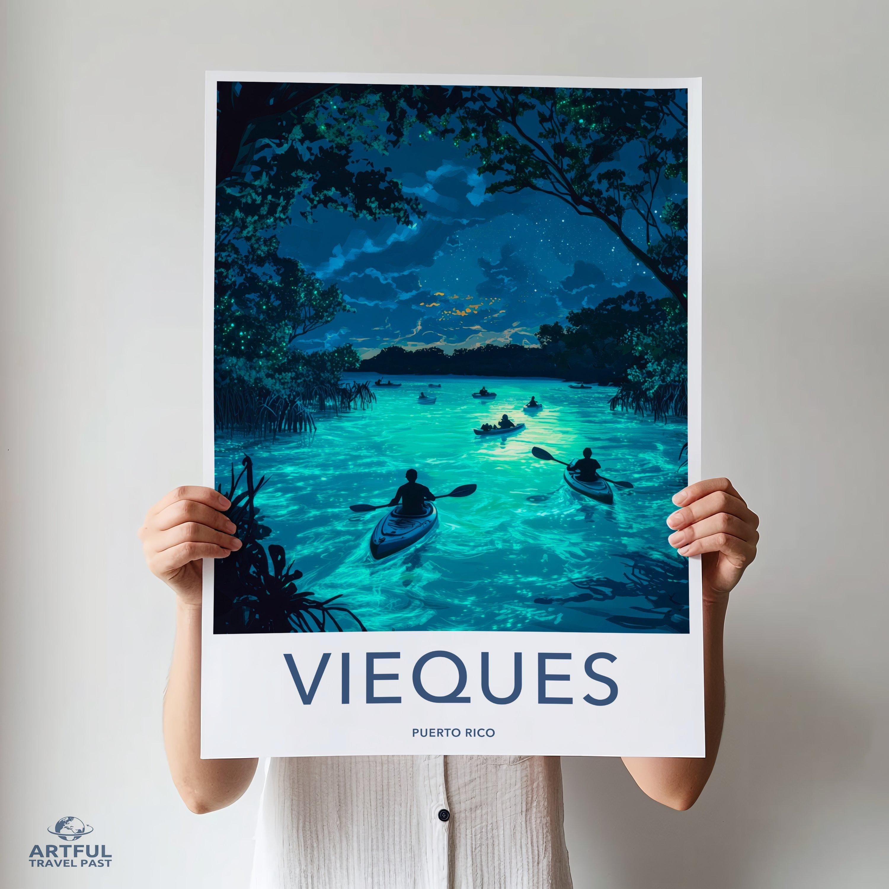 Vieques Poster - Puerto Rico Wall Art