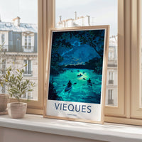 Vieques Poster - Puerto Rico Wall Art