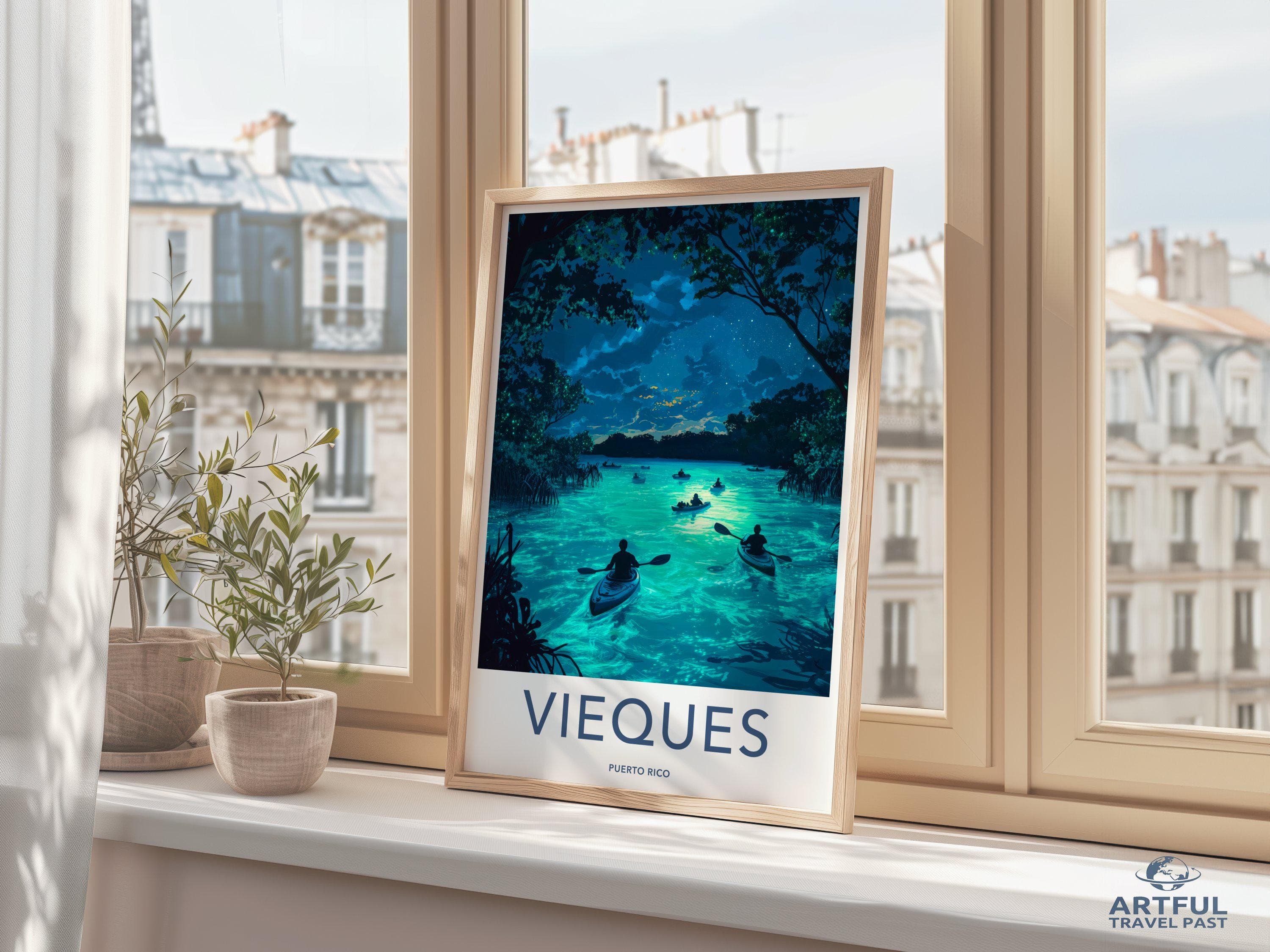 Vieques Poster - Puerto Rico Wall Art