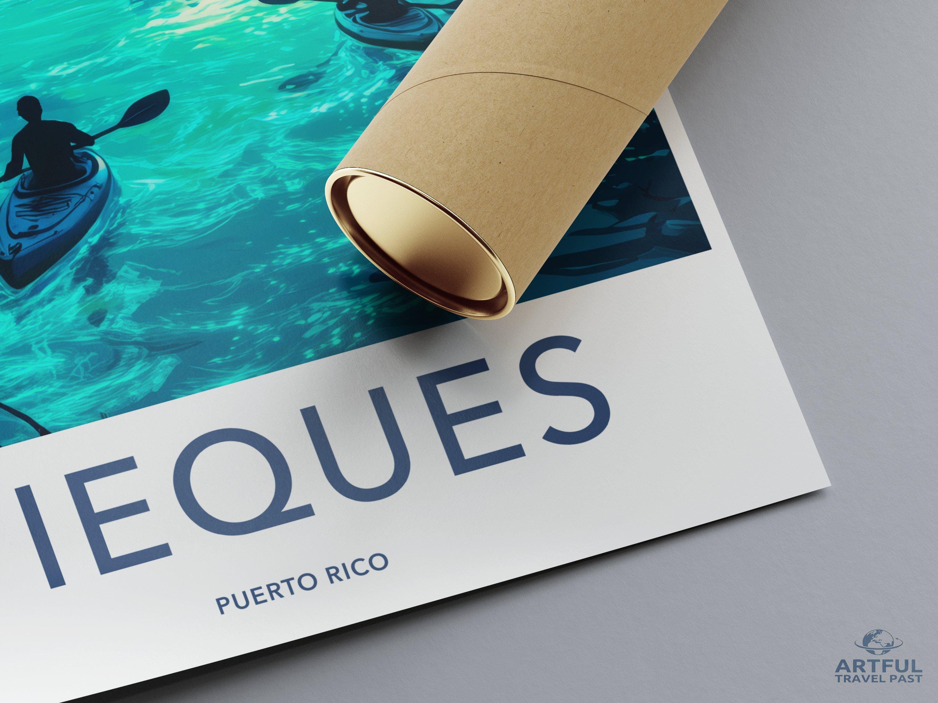 Vieques Poster - Puerto Rico Wall Art